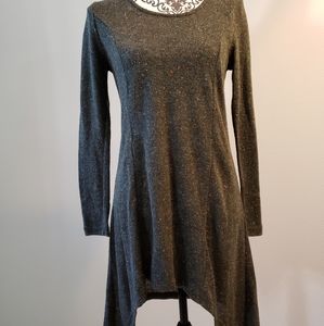 Earthbound asymmetrical sweater dress